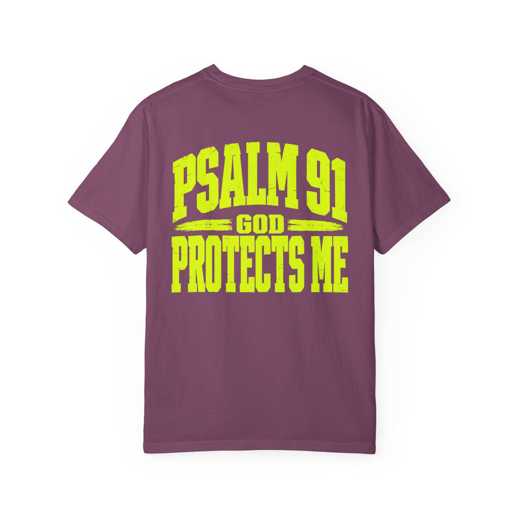 Psalm 91 'Under His Wings I Walk Safely' T-Shirt — Faith-Based Christian Tee