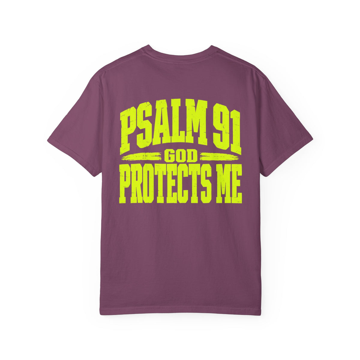 Psalm 91 'Under His Wings I Walk Safely' T-Shirt — Faith-Based Christian Tee