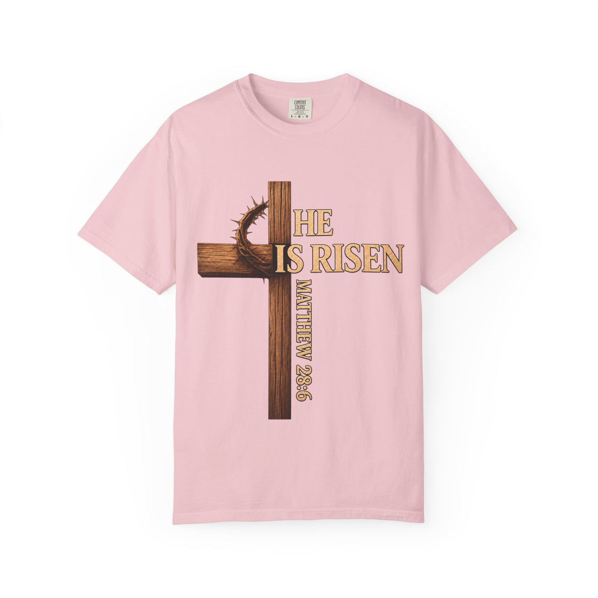 He Is Risen Faith Christian T-Shirt