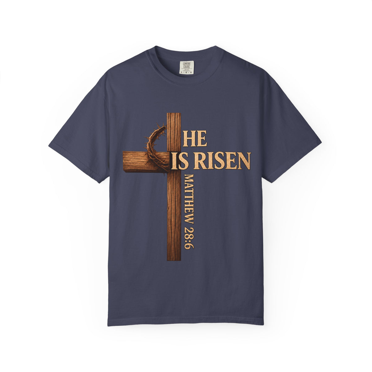 He Is Risen Faith Christian T-Shirt