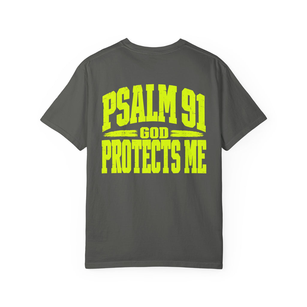 Psalm 91 'Under His Wings I Walk Safely' T-Shirt — Faith-Based Christian Tee