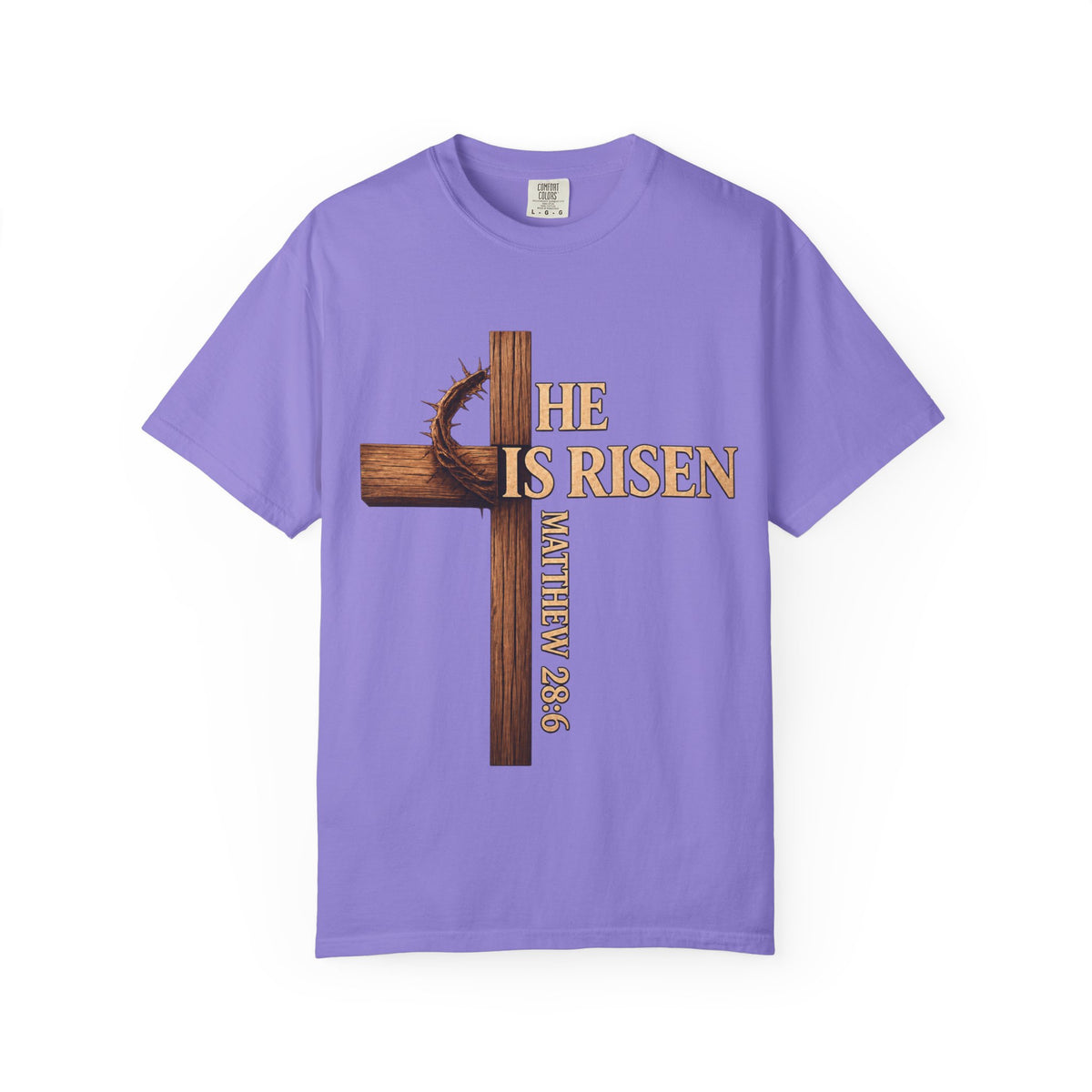 He Is Risen Faith Christian T-Shirt