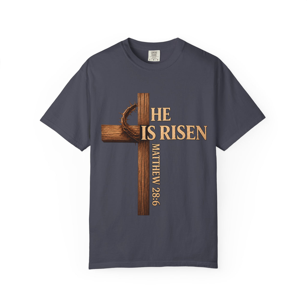 He Is Risen Faith Christian T-Shirt