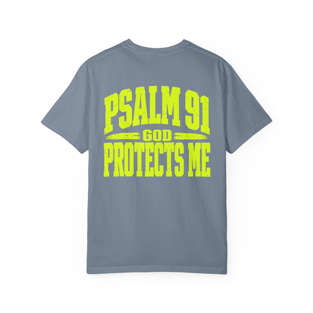 Psalm 91 'Under His Wings I Walk Safely' T-Shirt — Faith-Based Christian Tee