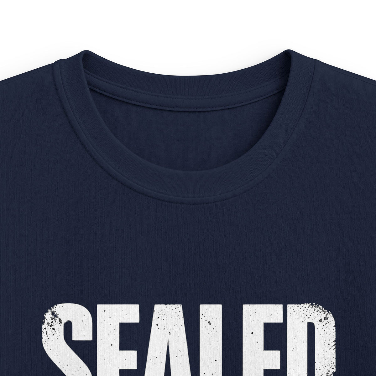 Kids Tee — "Sealed by the Blood of Jesus" Christian Faith Shirt
