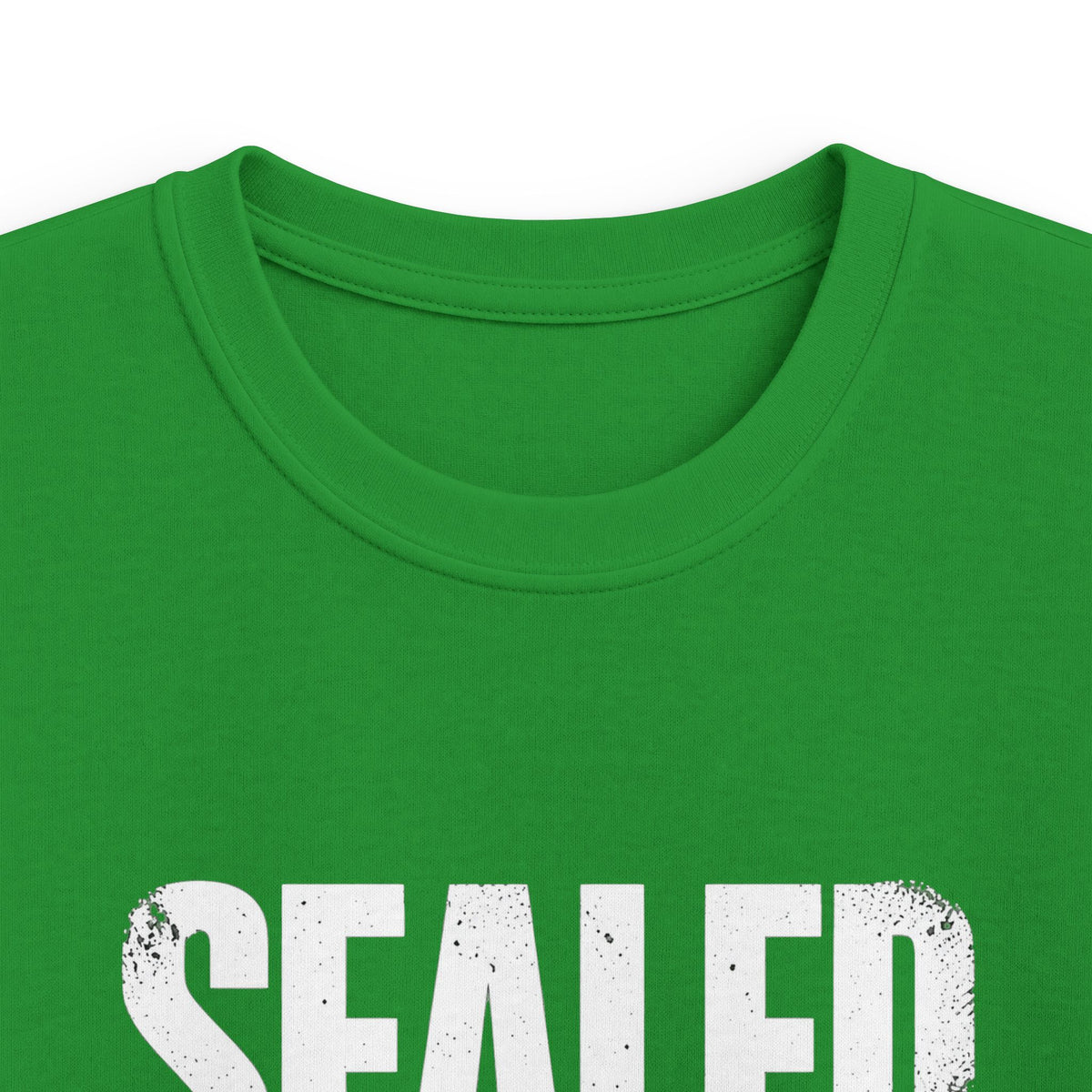 Kids Tee — "Sealed by the Blood of Jesus" Christian Faith Shirt
