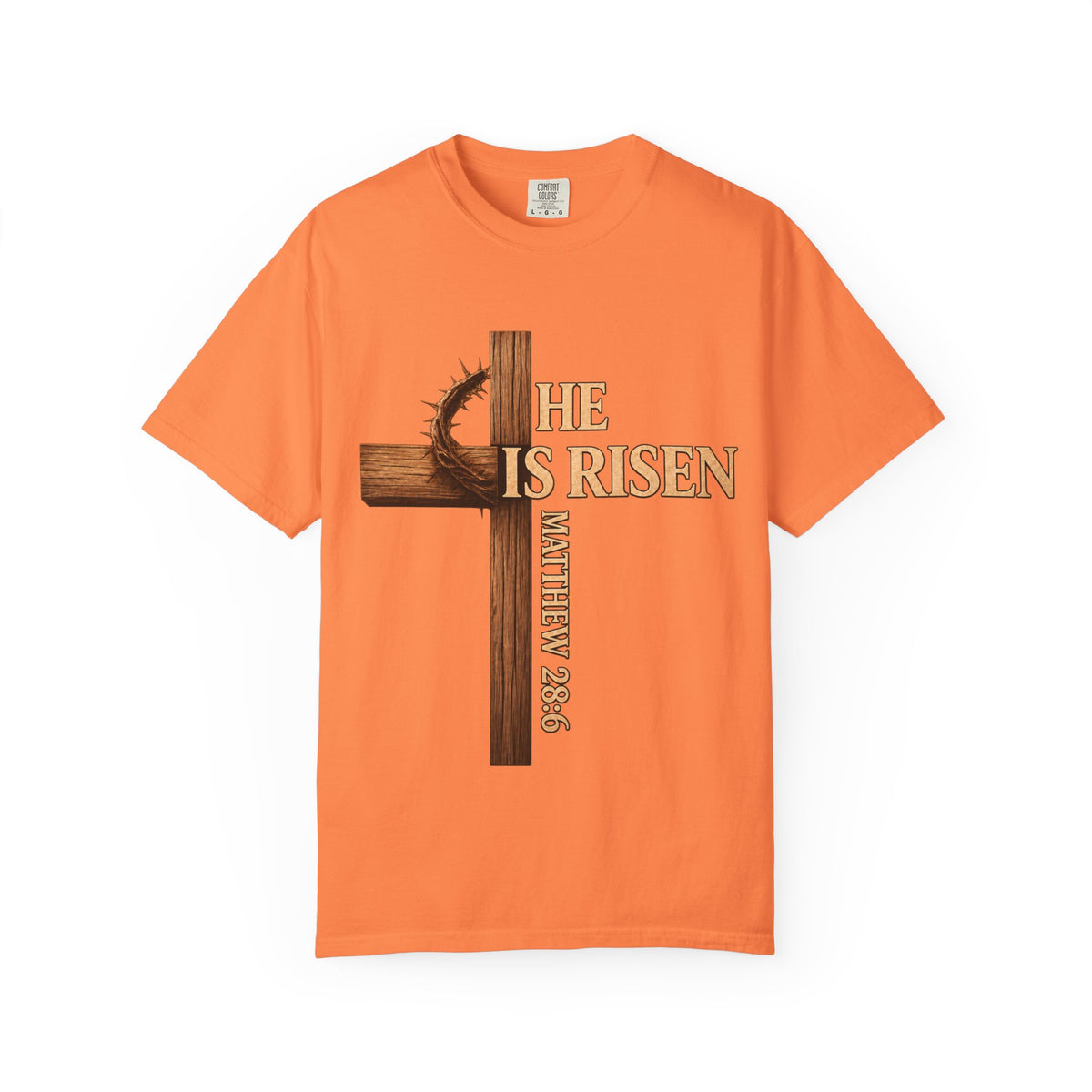 He Is Risen Faith Christian T-Shirt