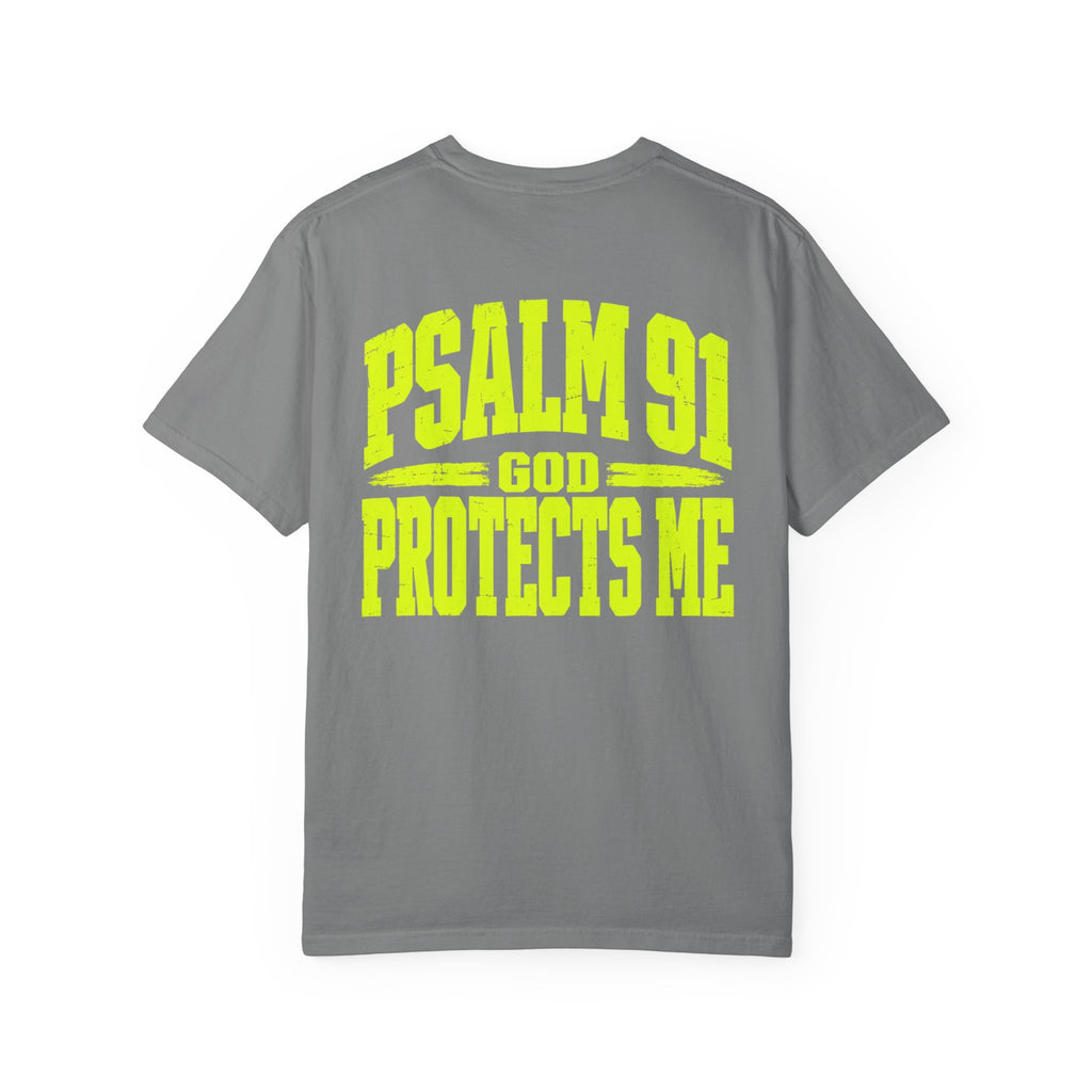 Psalm 91 'Under His Wings I Walk Safely' T-Shirt — Faith-Based Christian Tee