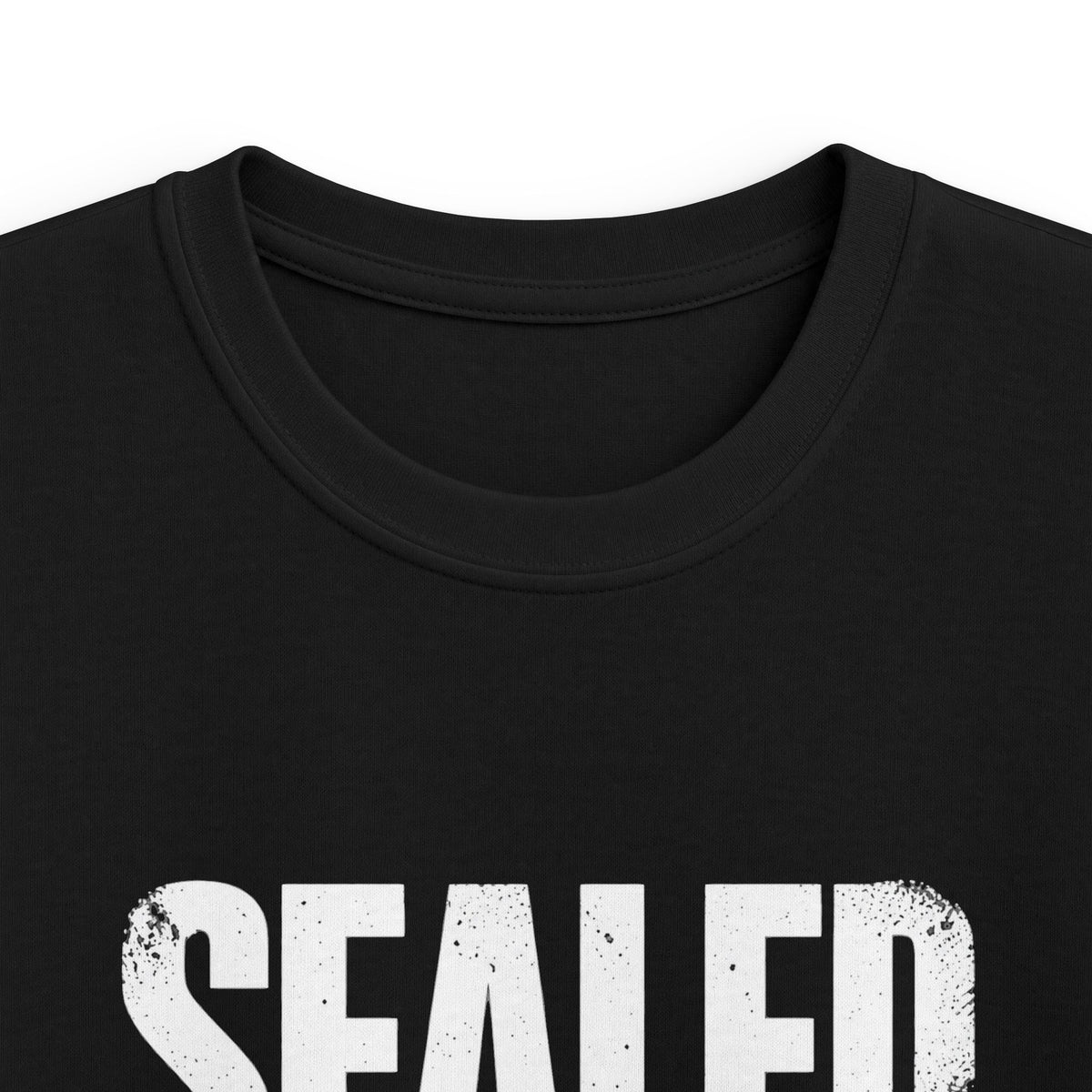 Kids Tee — "Sealed by the Blood of Jesus" Christian Faith Shirt