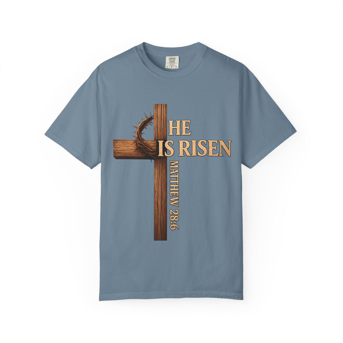 He Is Risen Faith Christian T-Shirt