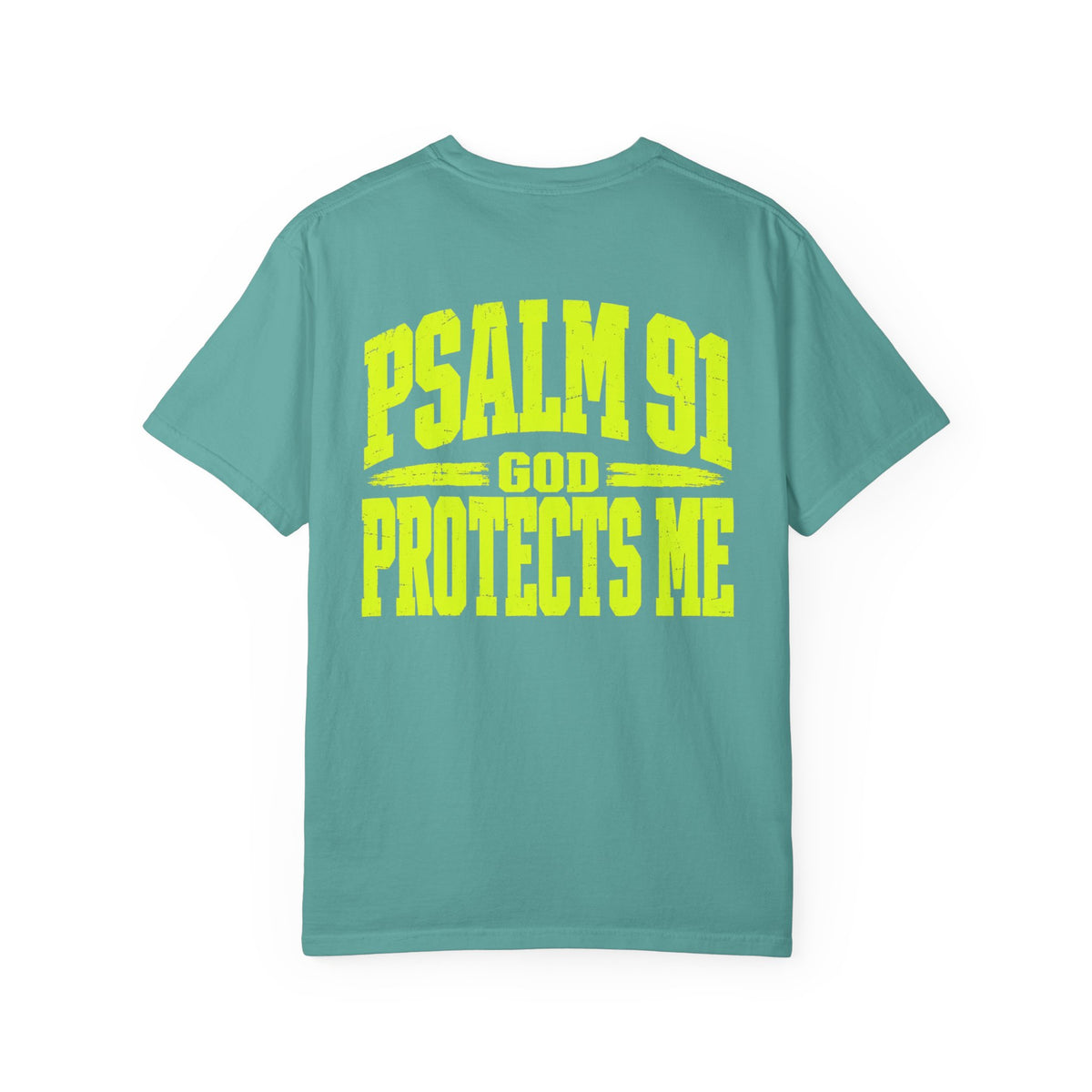Psalm 91 'Under His Wings I Walk Safely' T-Shirt — Faith-Based Christian Tee