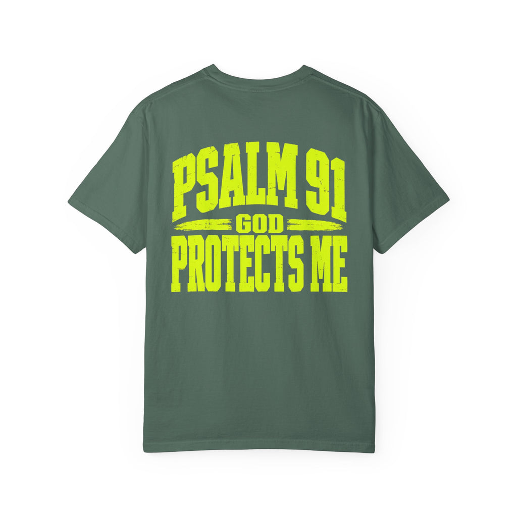 Psalm 91 'Under His Wings I Walk Safely' T-Shirt — Faith-Based Christian Tee